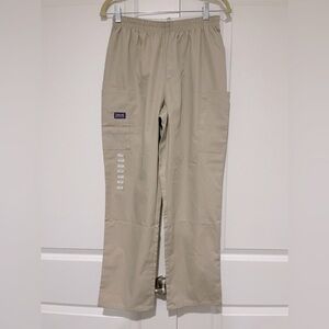 Workwear, thin khaki cargo style pants petite small